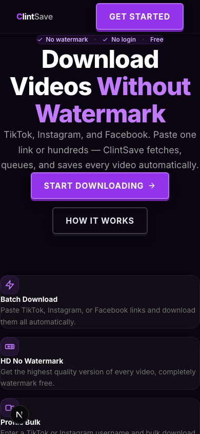 ClintSave screenshot 2